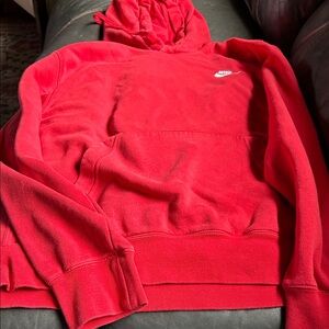 Nike Vibrant Red Pullover Hoodie